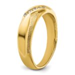 IBGoodman 14k Polished and Satin Men's Ring Mounting - Image 8