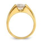 IBGoodman 14k 1 carat Lab Grown Diamond VS/SI+ G+ Complete Men's Ring - Image 2