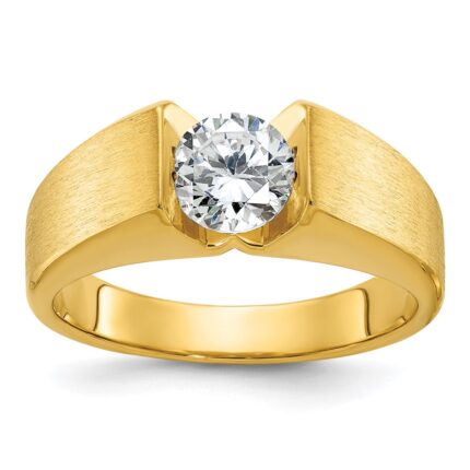 IBGoodman 14k 1 carat Lab Grown Diamond VS/SI+ G+ Complete Men's Ring
