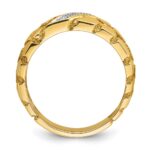 14k IBGoodman Men's Diamond Nugget Ring Mounting - Image 2