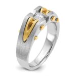 10k Two-Tone Fancy Ring Mounting - Image 8