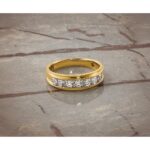 IBGoodman 14k Men's Polished 7/8 Carat AA Quality Diamond Ring - Image 9