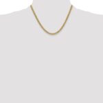 14k 4.5mm Semi-Solid Miami Cuban Chain - Image 4