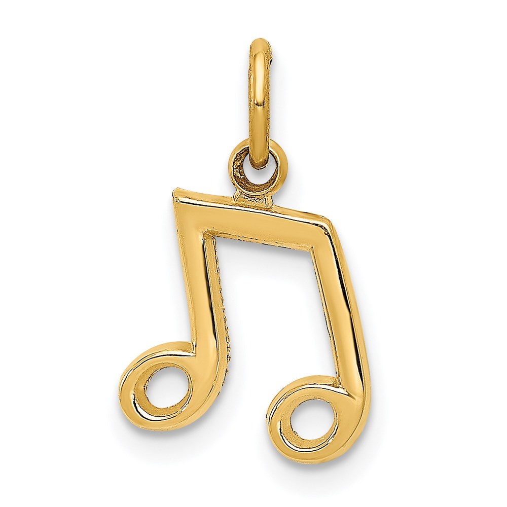 C1094.jpg 14K Musical Notes Charm - Image 1