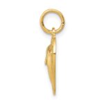 14k Dolphin in Heart Charm - Image 2