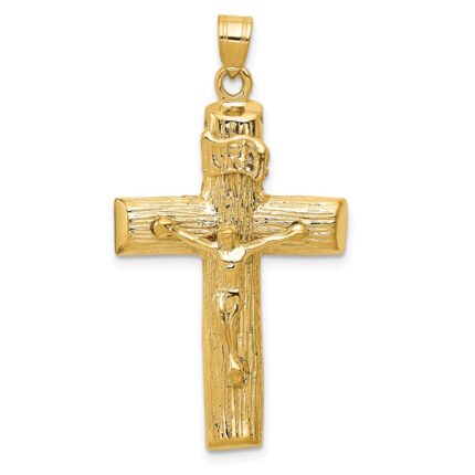 14k Crucifix Tree Charm