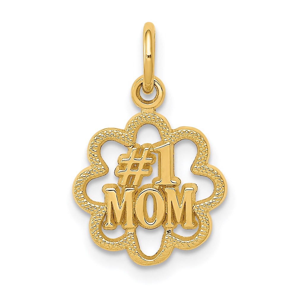 C1683.jpg 14k #1 MOM Charm - Image 1