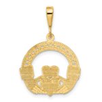14k Claddagh Pendant - Image 3