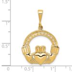 14k Claddagh Pendant - Image 4