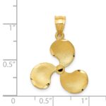 14k Propeller Pendant - Image 4