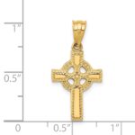 14k Celtic Cross Pendant - Image 4