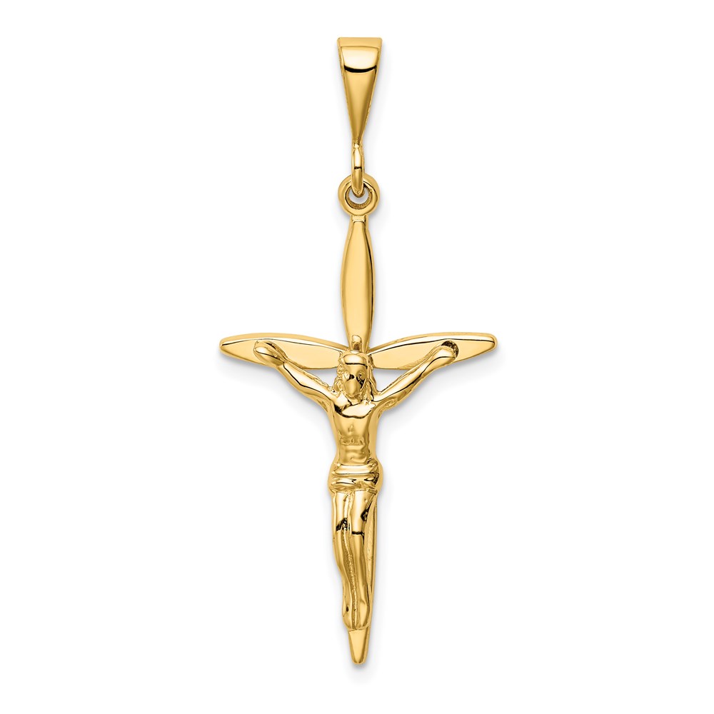 C1982.jpg 14k Passion Crucifix Pendant - Image 1