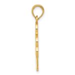 14k Green Enameled Shamrock Pendant - Image 2