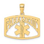 14k Cut-Out PARAMEDIC Charm