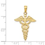 14k Caduceus Pendant - Image 4