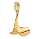 14K Polished 3-D Propeller Pendant - Image 5