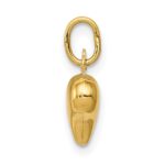 14K Polished 3-D Puffed Heart Charm - Image 2