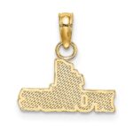 14k #1 NURSE Charm - Image 4
