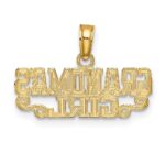 14k GRANDMA'S GIRL Charm - Image 4