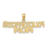 14k POLICE OFFICER'S MOM Charm - Image 4