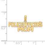 14k POLICE OFFICER'S MOM Charm - Image 3