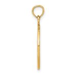 14k Dancer in Circle Frame Charm - Image 2