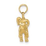 14k 3-D Aries Zodiac Charm - Image 2