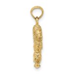 14k 3-D Leo Zodiac Charm - Image 2