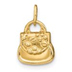 14k 3-D Purse Charm - Image 3