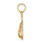 14k 3-D CAPTIVA Flip-Flop Charm - Image 2