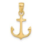 14k Anchor Pendant - Image 3