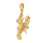 14k Lobster Pendant - Image 5