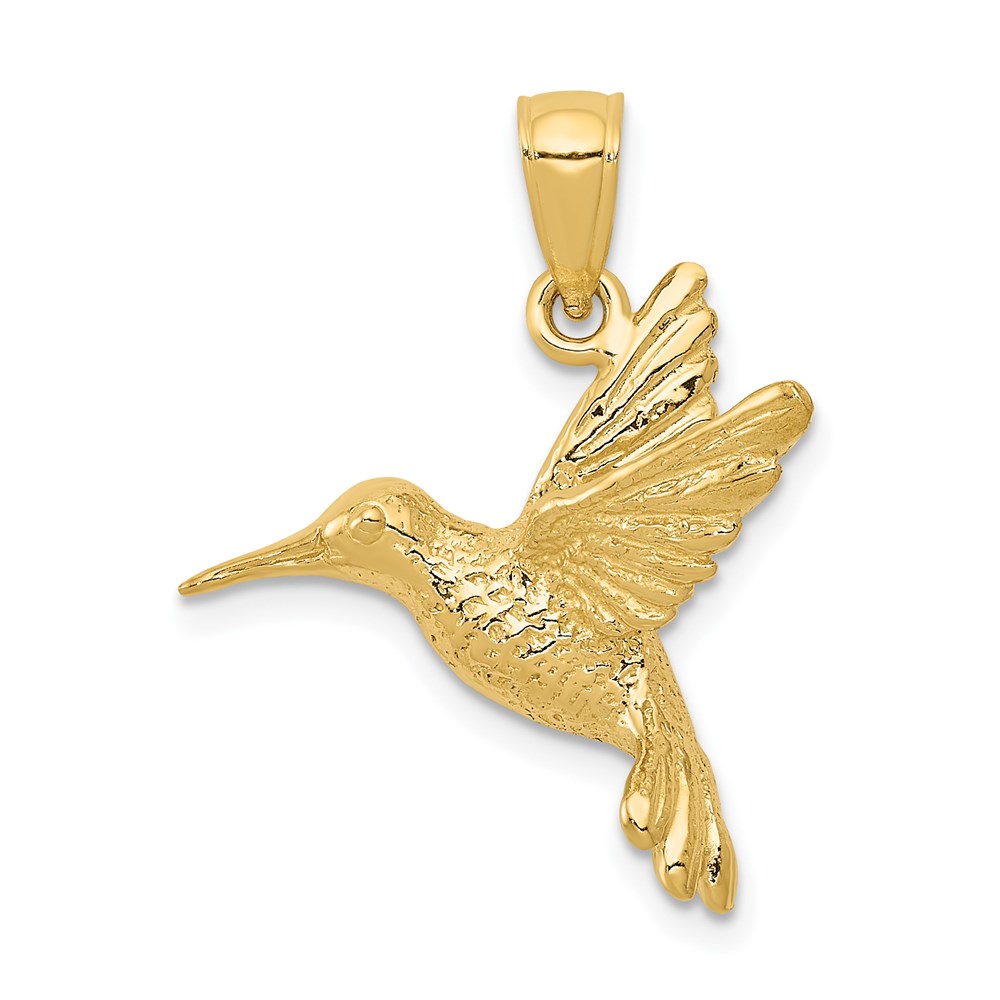 C3476.jpg 14k Hummingbird Pendant - Image 1