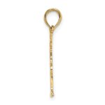 14k Gymnastics Floor Charm - Image 2