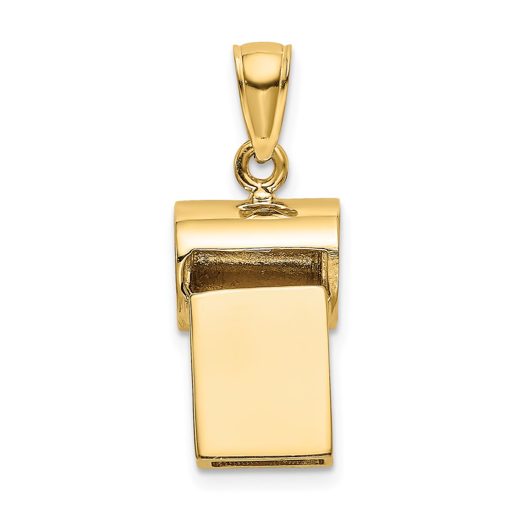 C3771.jpg 14k 3-D Working Whistle Charm - Image 1