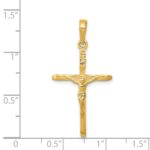14k Crucifix Pendant - Image 3