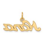 14k Satin NANA Charm - Image 3