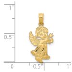 14k Angel Pendant - Image 4