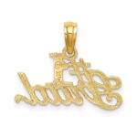 14k #1 GRAD Charm - Image 4