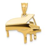 14k Baby Grand Piano Charm
