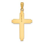 14K Solid Cross Pendant - Image 3