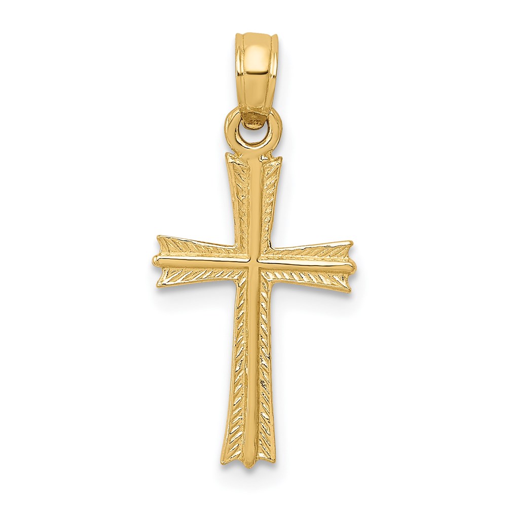 C4229.jpg 14K Cross Pendant - Image 1