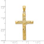 14K Crucifix Pendant - Image 3