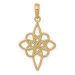 14K Celtic Knot Pendant - Image 4