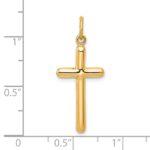 14k Cross Pendant - Image 2