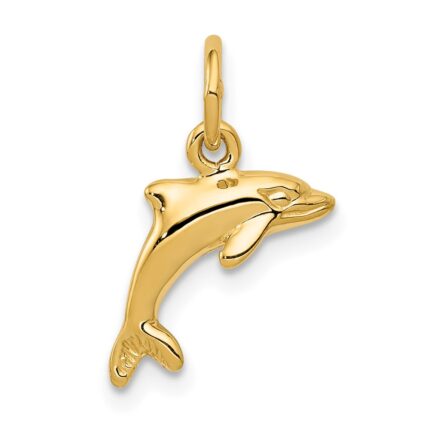 14k Dolphin Charm