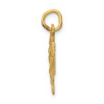 14k INRI Diamond-cut Crucifix Charm - Image 2