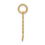 14k 21 in Heart Charm - Image 2