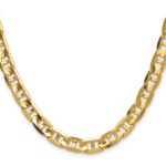 14k 8mm Concave Anchor Chain - Image 2
