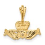 14k Claddagh Charm - Image 3
